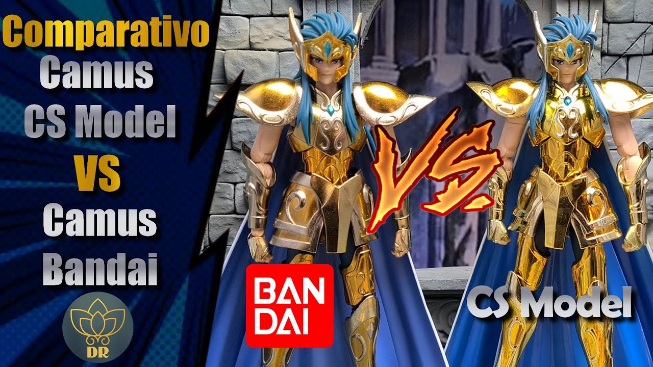 Comparativo Camus CS Model VS Camus Bandai. Dioramas Reviews