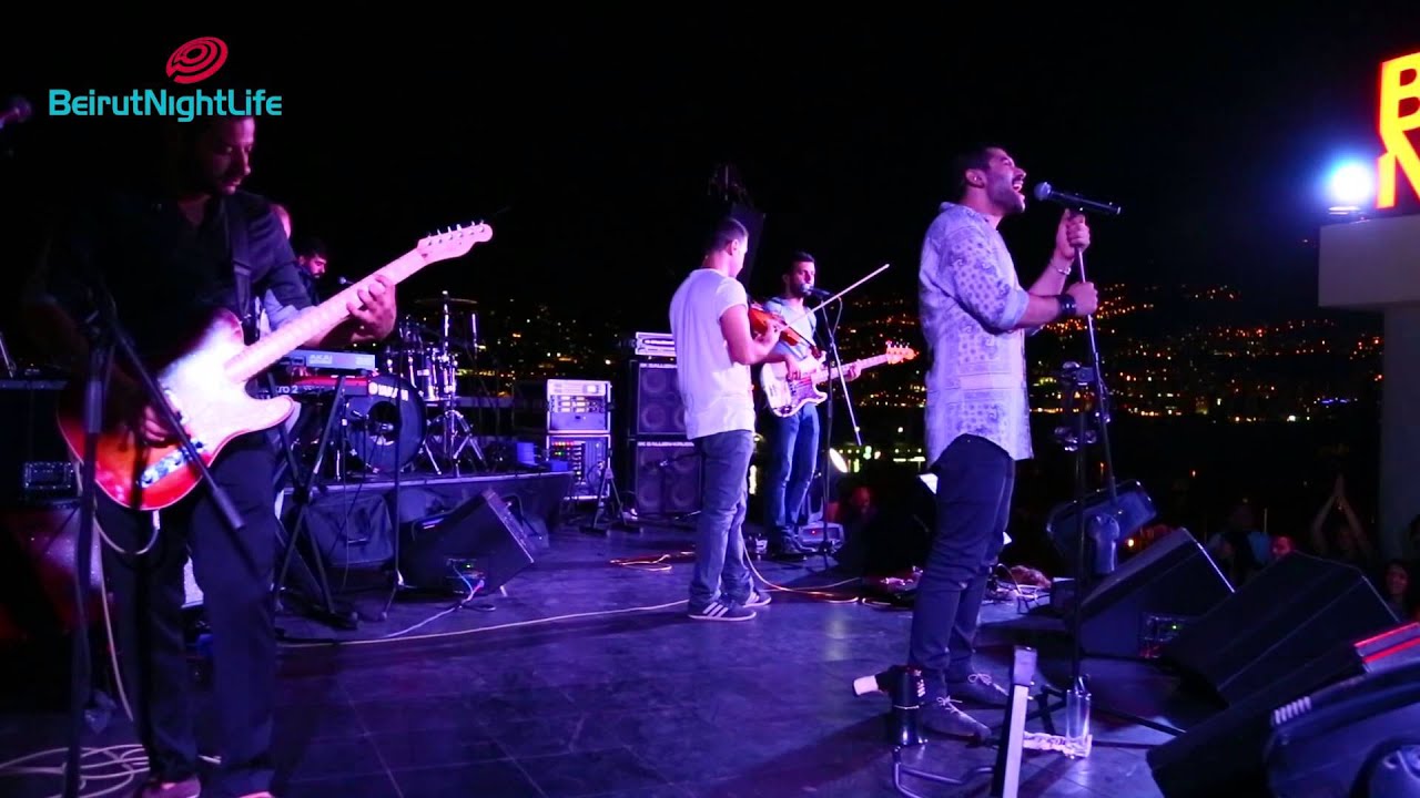 Mashrou' Leila launch of RAASUK at Bar National