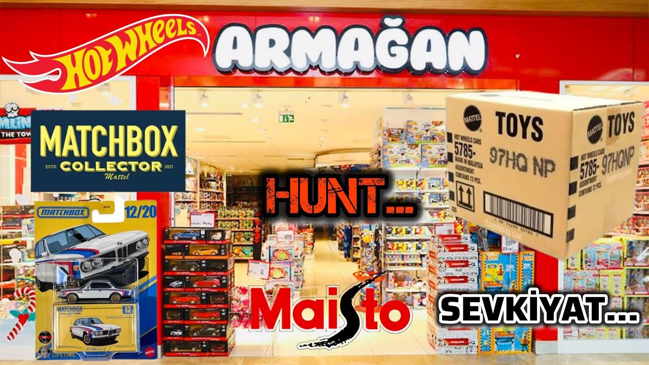 HOT WHEELS & MATCHBOX&MAİSTO HUNT.. SEVKİYAT GÜNÜ...