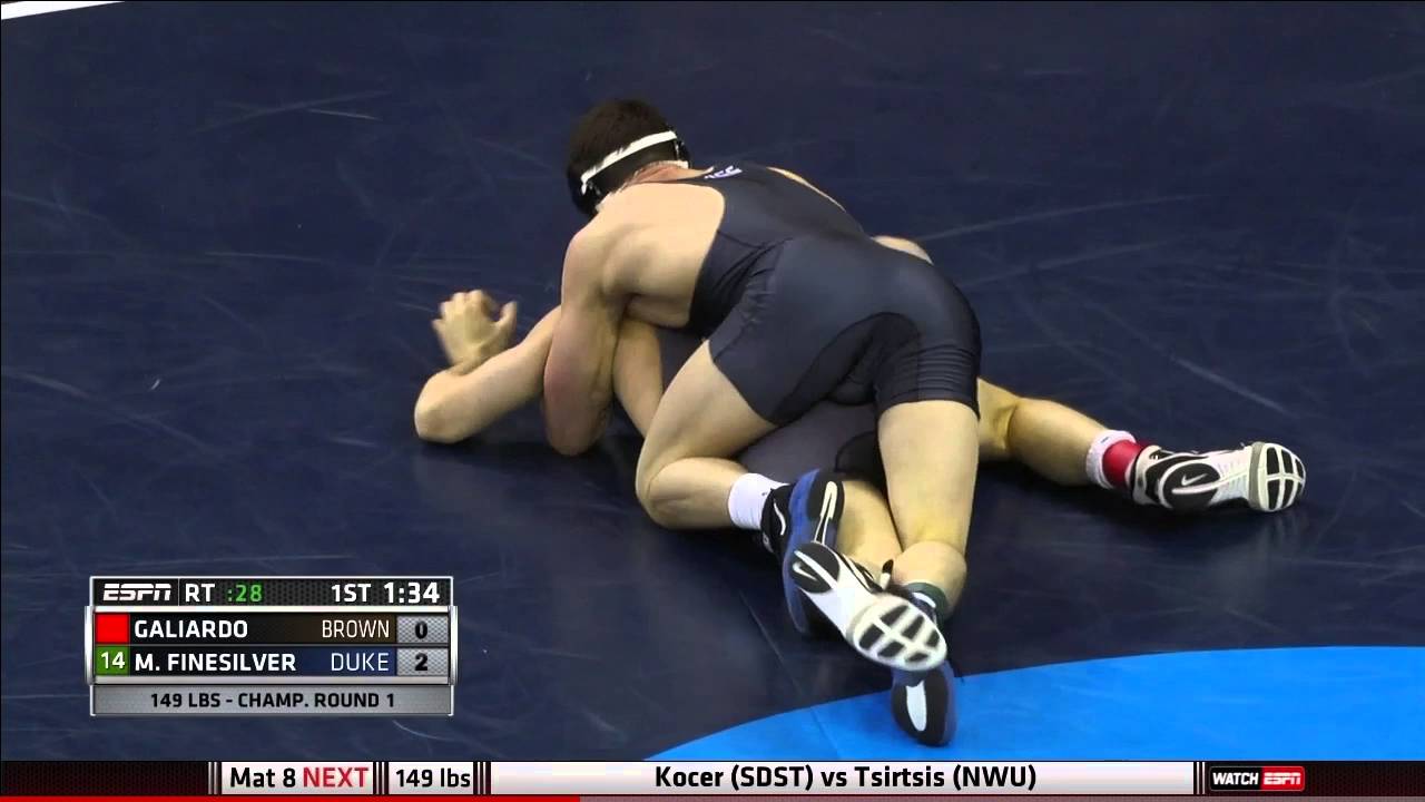 2016 NCAA Wrestling 149lbs: Mitch Finesilver vs Steven Galiardo
