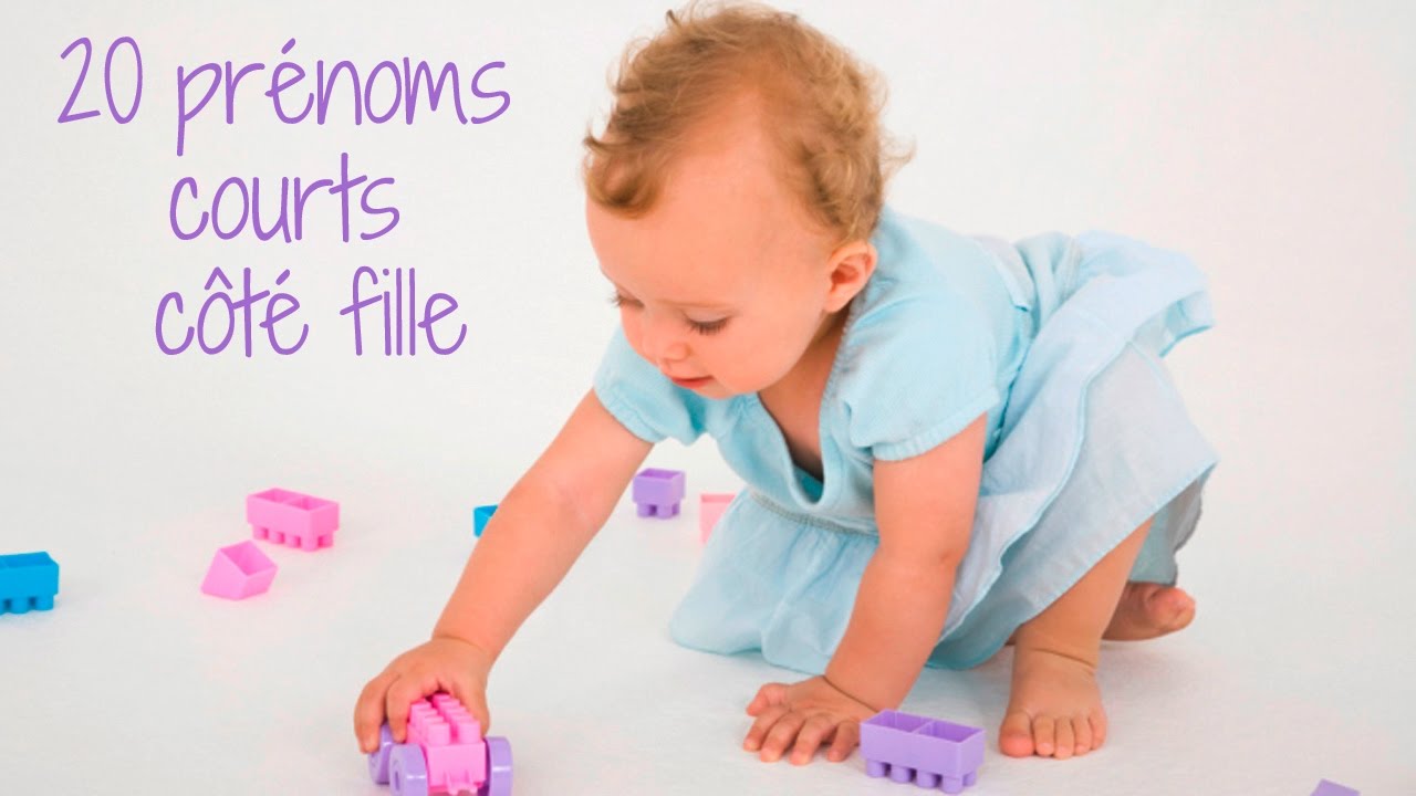 Top 20 des pr&eacute;noms courts c&ocirc;t&eacute; fille