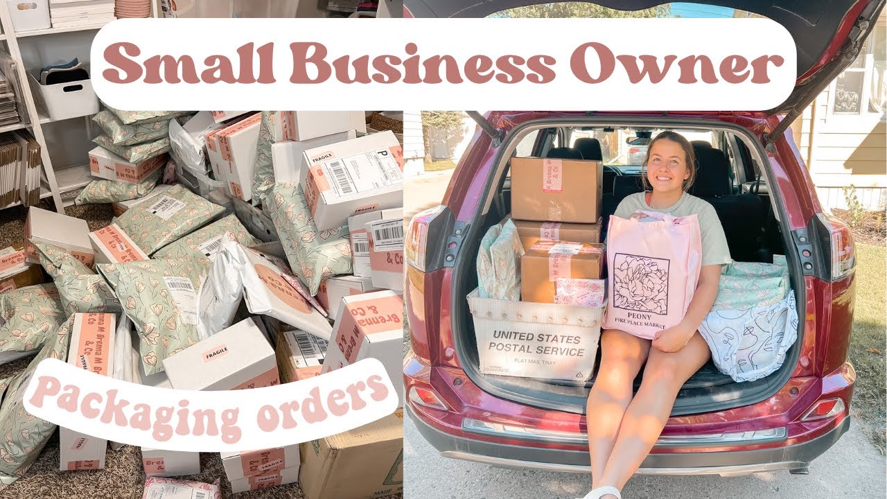 Day In The Life | Vlog #15 | Small Business Owner | Entrepreneur | Packaging Orders ASMR