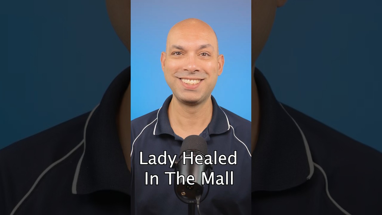 This Lady Was Healed in a Mall! 🤯 #jesus #miracle #shorts #reels #holyspirit #heaven #healing