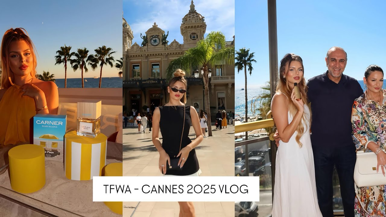TFWA - КАННЫ 2025 ВЛОГ | Пойдем со мной и @Paulina.Perfumes, чтобы оценить все новые ароматы!