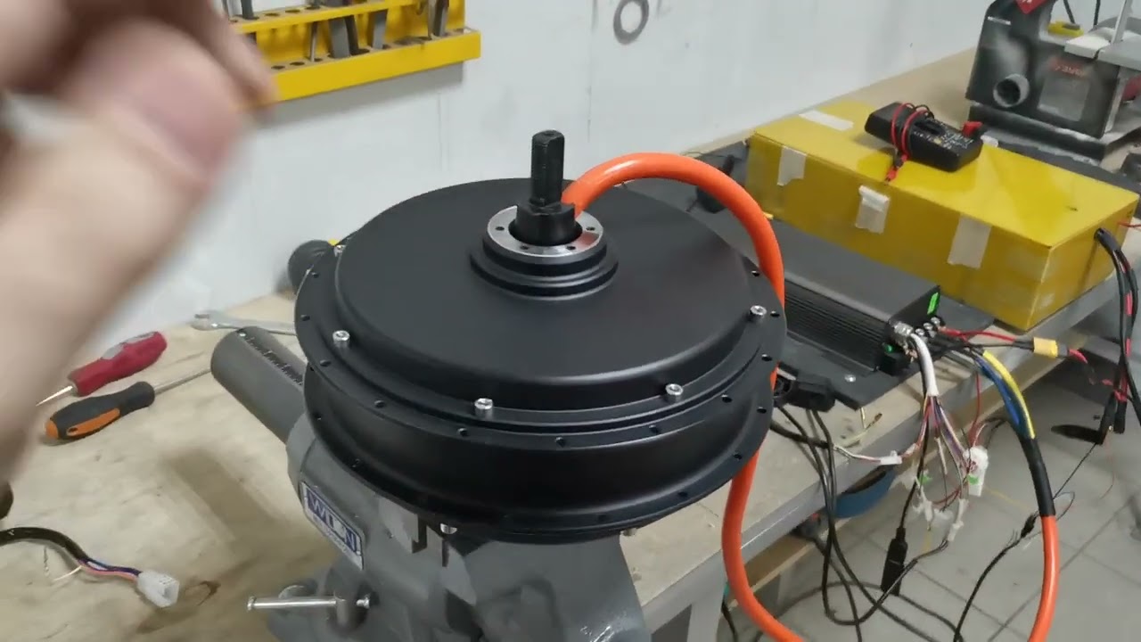 Мотор QS 205 для электровелосипеда, отечественный дисплей (ваттметр), новости