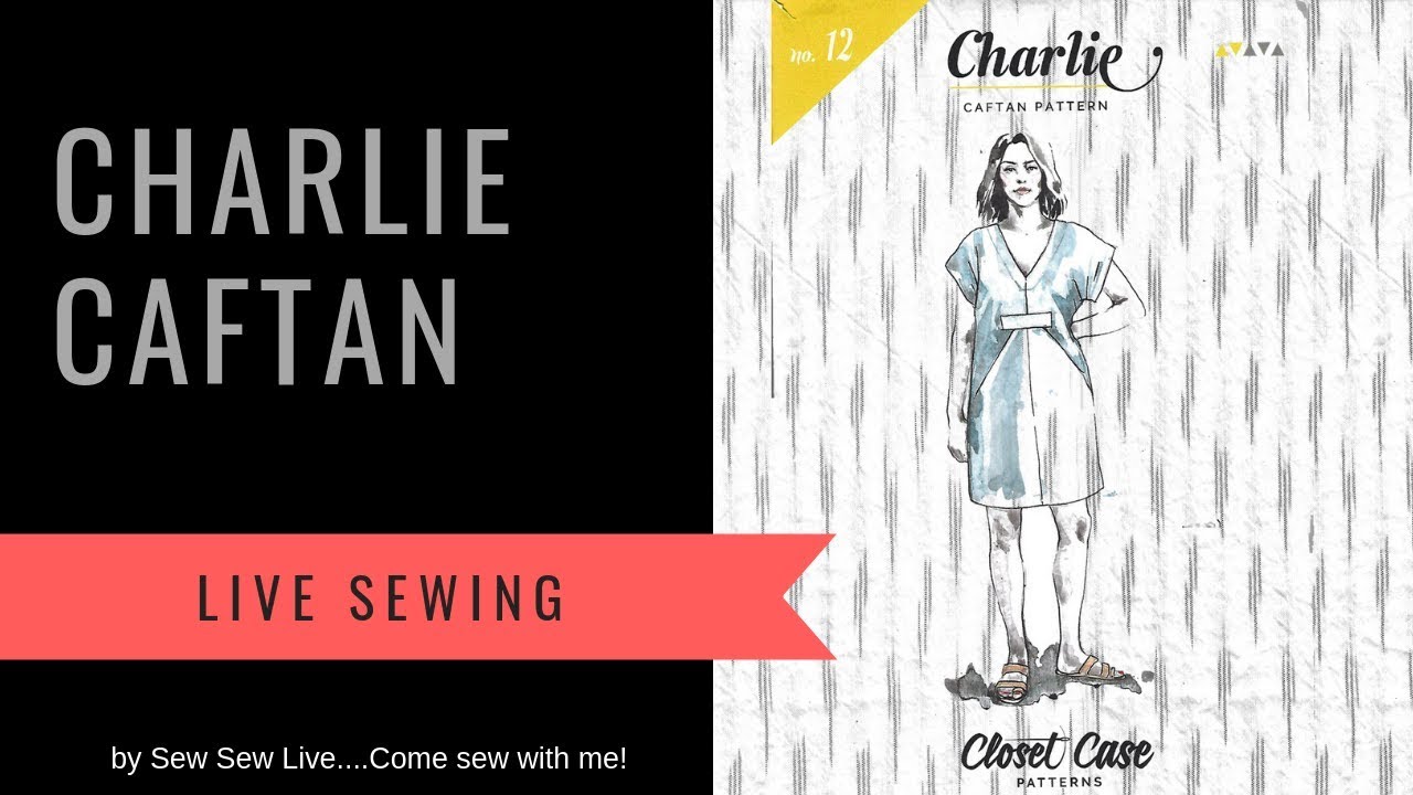 Charlie Caftan by Closet Case Patterns...made by Sew Sew Live