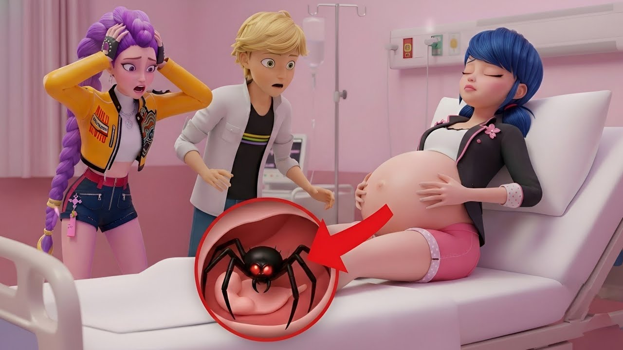 Rumi rescue Marinette 😱 from spider 🕷️, adrien got emotional 😭. @Mr.Otaku_Recap @sketnova22 