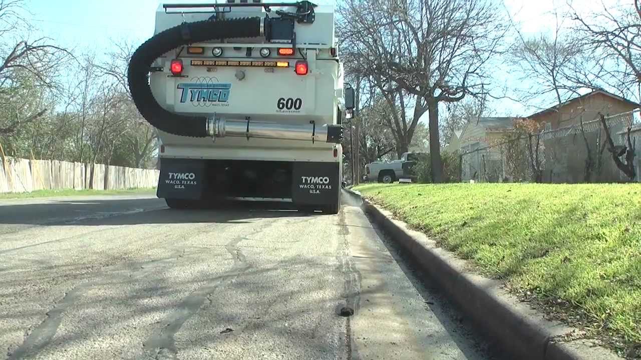 TYMCO Model 600 Regenerative Air Street Sweeper