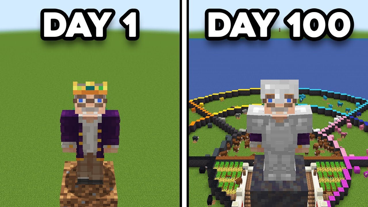 Surviving 100 Days on Just Dirt