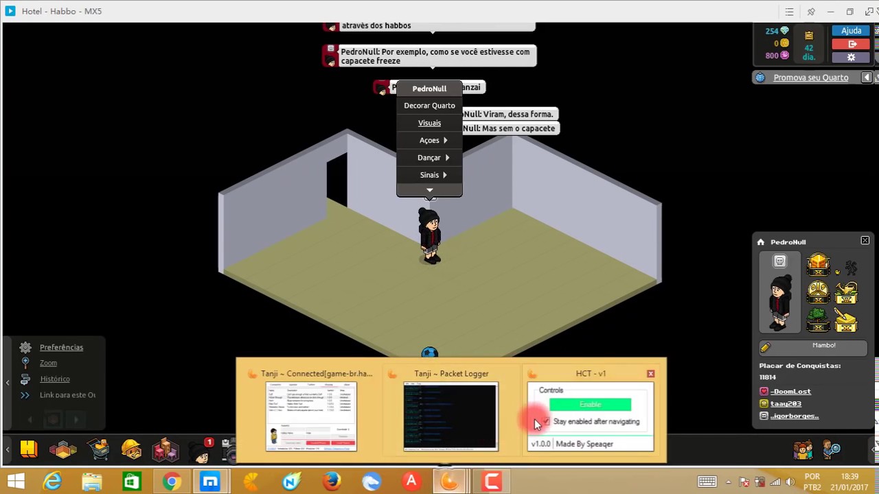 TANJI HABBO EXTENS&Otilde;ES SCRIPTING habbo com br {2017} xD