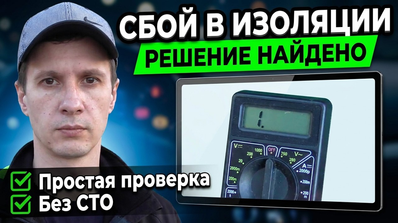 Замена задних ламп, убираем ошибку 012 - Сбой в изоляции