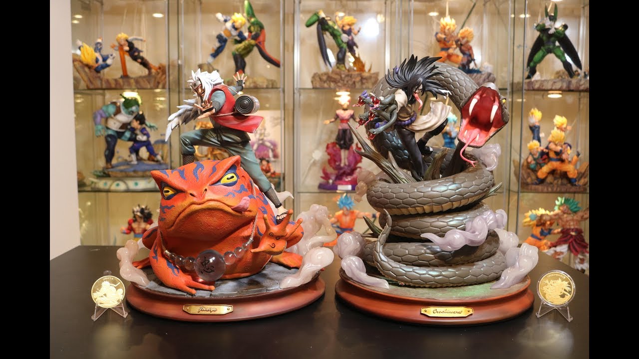Naruto, MP Studio Orochimaru Resin Statue Unboxing.