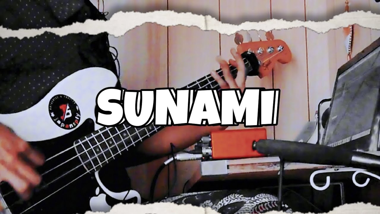 SUNAMI - Contempt Of Cop [ BASS COVER ]