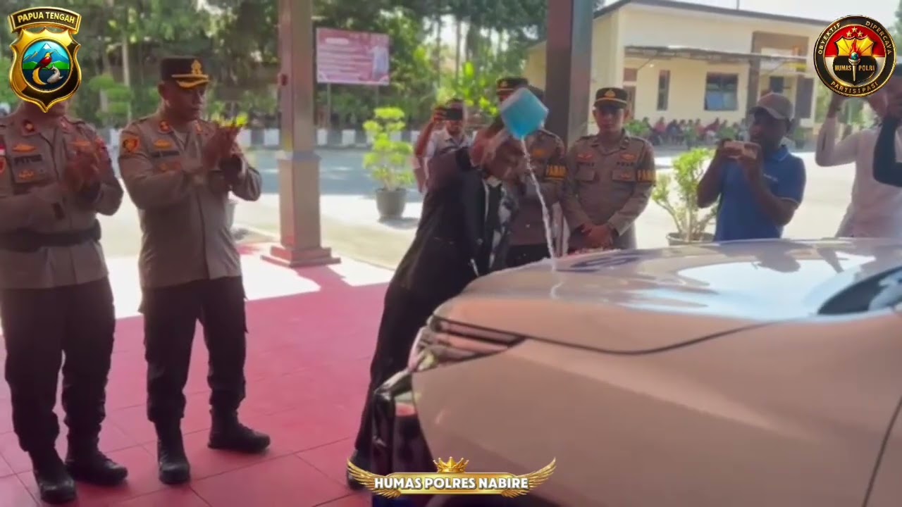 LAUNCHING MOBIL PAMAPTA POLRES NABIRE DIPIMPIN KAPOLRES NABIRE