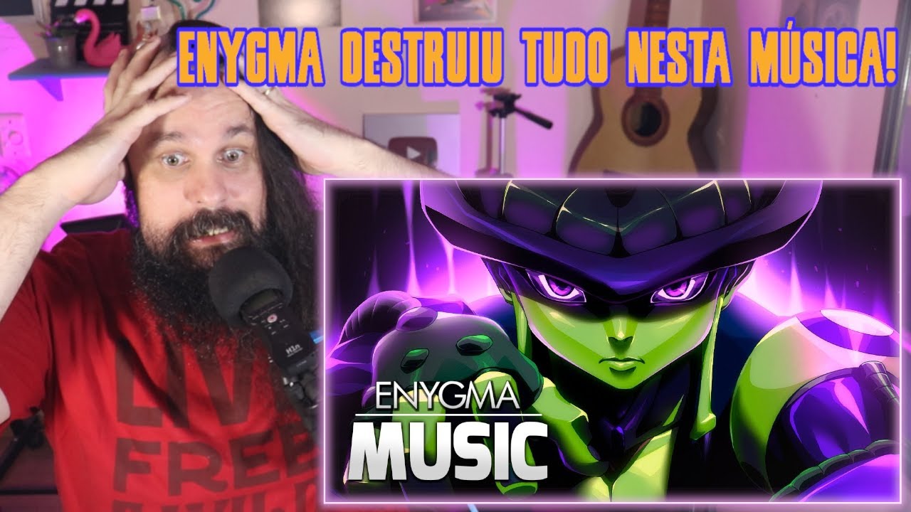 CANTOR DE HEAVY METAL | REACT | ENYGMA - REI SEM NOME (HUNTER X HUNTER)