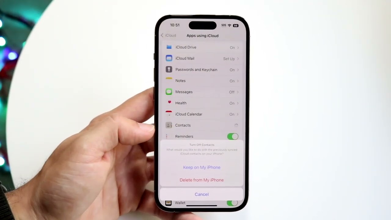 Как сохранить все контакты в iCloud с iPhone! (2023)