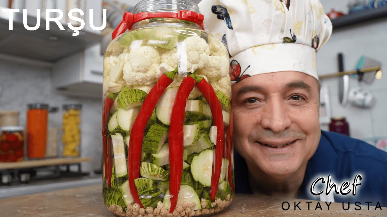 TURŞU TARİFİ ❗️Tam Ölçü, Çıtır Çıtır Turşu | Chef Oktay Usta