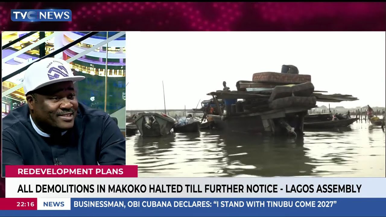 Yaba LCDA Chairman, Bayo Adefuye Addresses Makoko Waterfront Demolitions