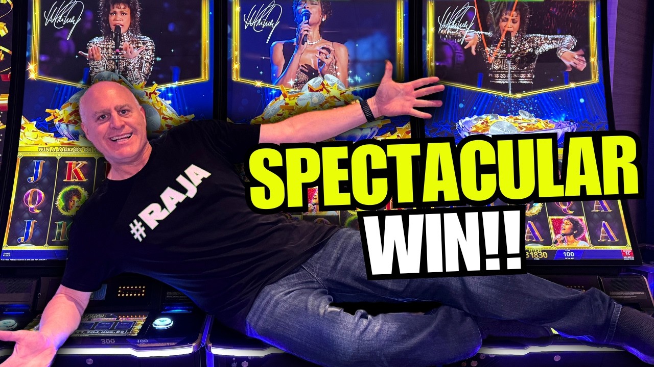 WHITNEY HOUSTON GAVE ME A FRONT ROW SEAT TO WITNESS MASSIVE JACKPOTS!!!