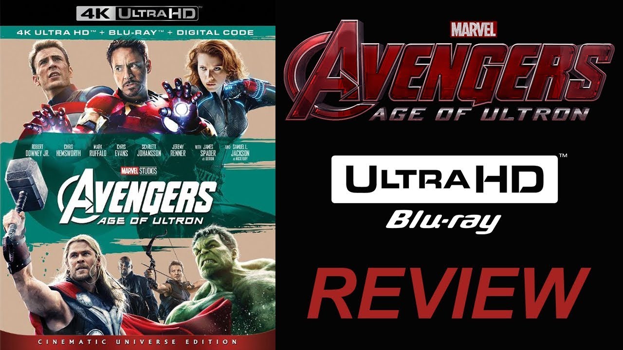 AVENGERS AGE OF ULTRON 4K Blu-ray Review | Dolby Atmos