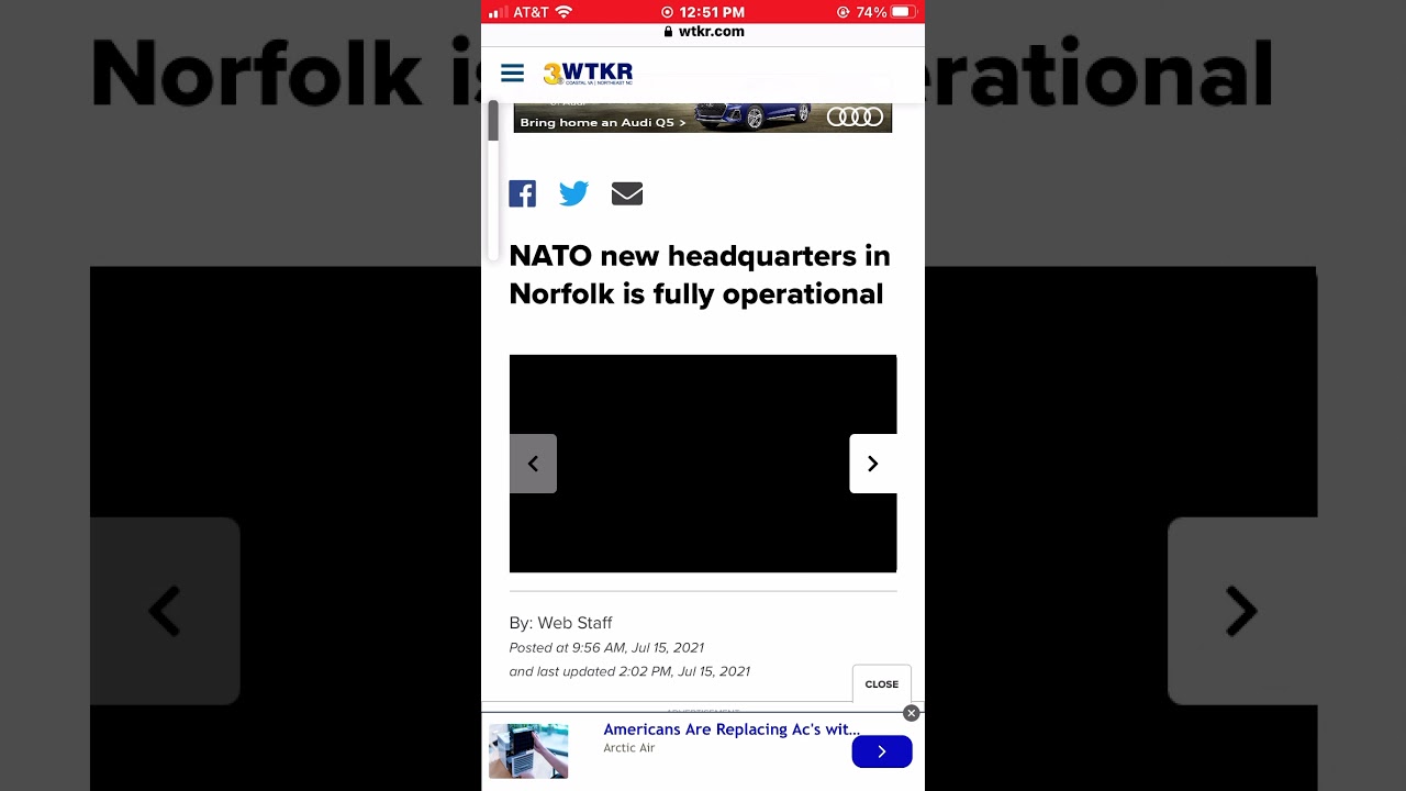 NATO new headquarters in Norfolk VA