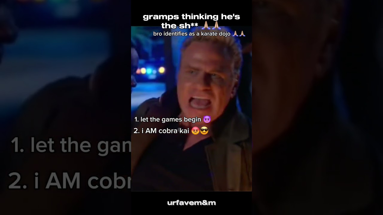 john kreese cringe moments 💀 #cobrakai #cringe #johnkreese #trending #shorts #memes