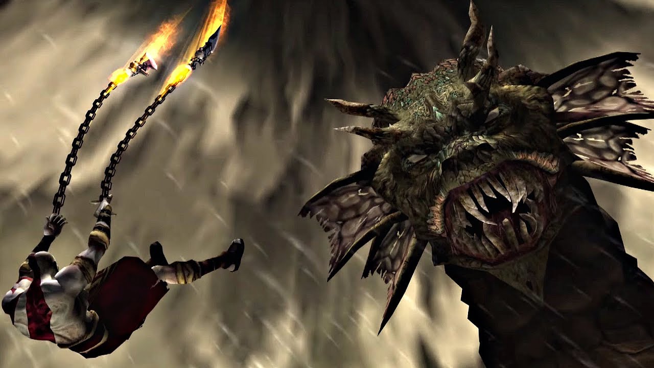 God of War - Hydra Boss Fight [4K HD 60FPS]