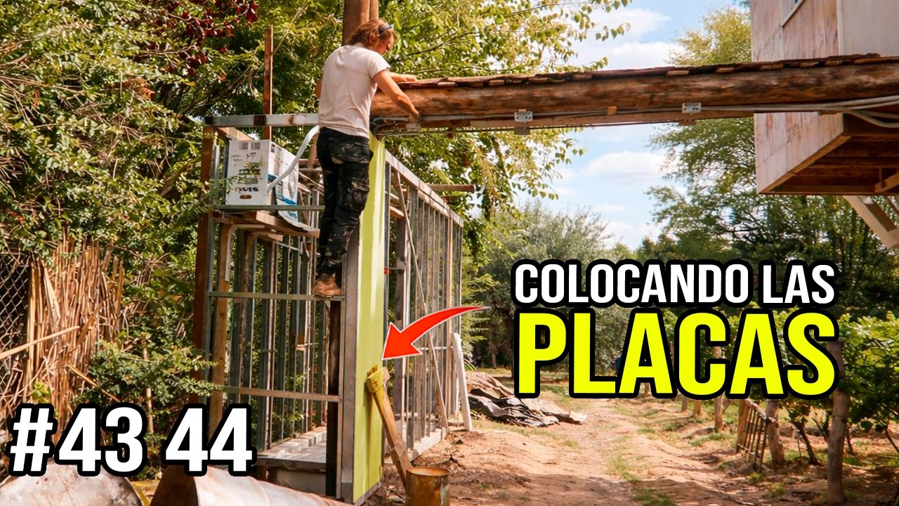 Construyendo una casa transformable por mi cuenta, suspendida en un viñedo en Mendoza | Episodio #43