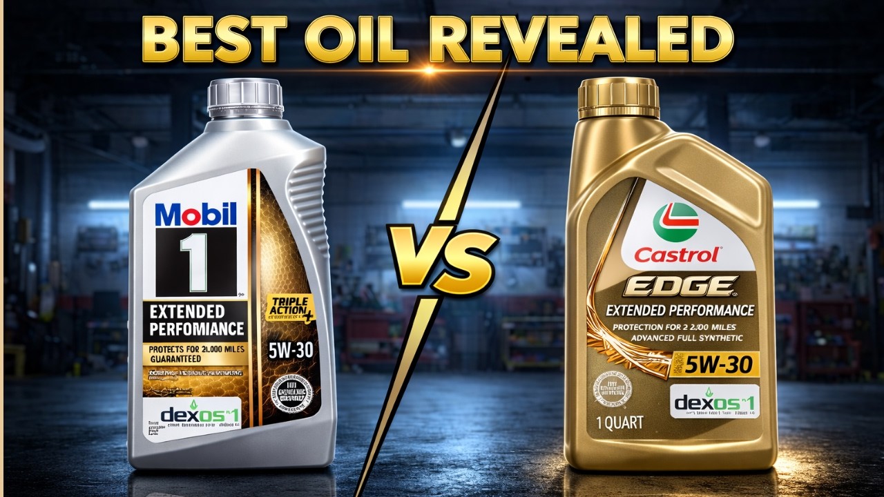Mobil 1 EP vs Castrol Edge 5W-30: Lab Data Reveals the Truth