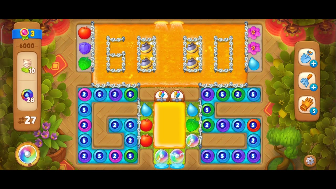 Gardenscapes level 5996 5997 5998 5999 6000