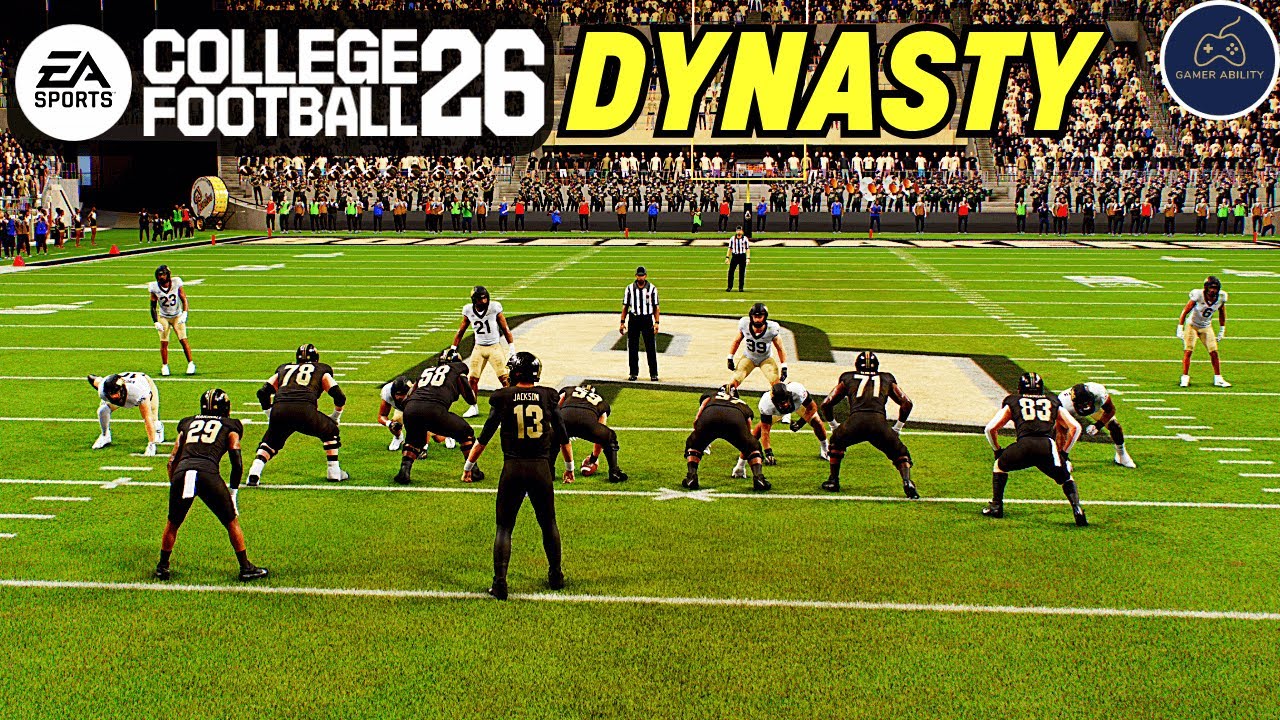 College Football 26 Dynasty Mode Part 17! Purdue vs Wake Forest!
