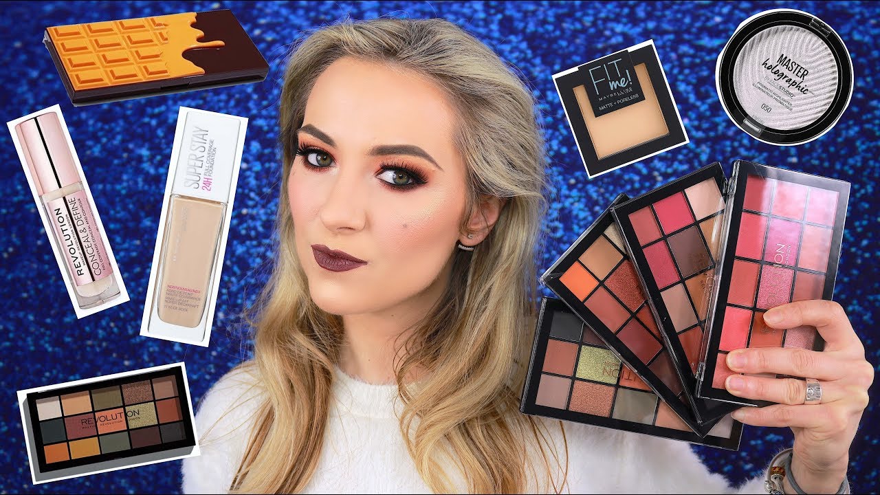 Test Nowości z Drogerii Makeup Revolution Korektory Paleta Orange Chocolate  i Wiele Innych