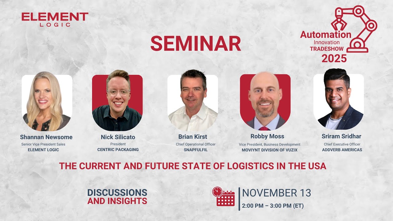 THE CURRENT AND FUTURE STATE OF THE LOGISTICS IN THE USA