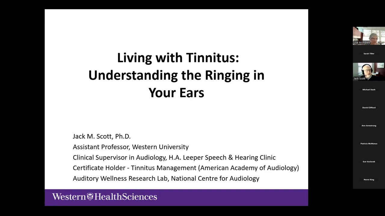 Living with Tinnitus: Understanding the Ringing in Your Ears - Dr. Jack M. Scott