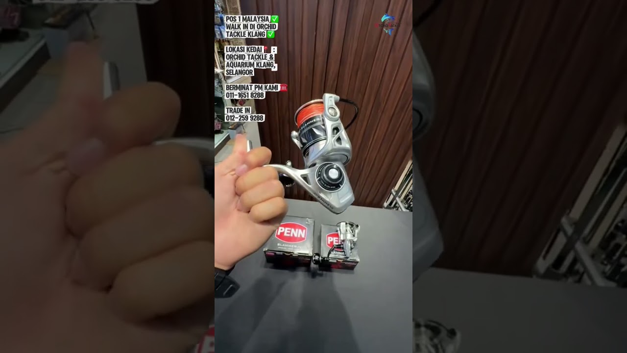 MESIN SPINNING PENN SLAMMER IV SECONDHAND