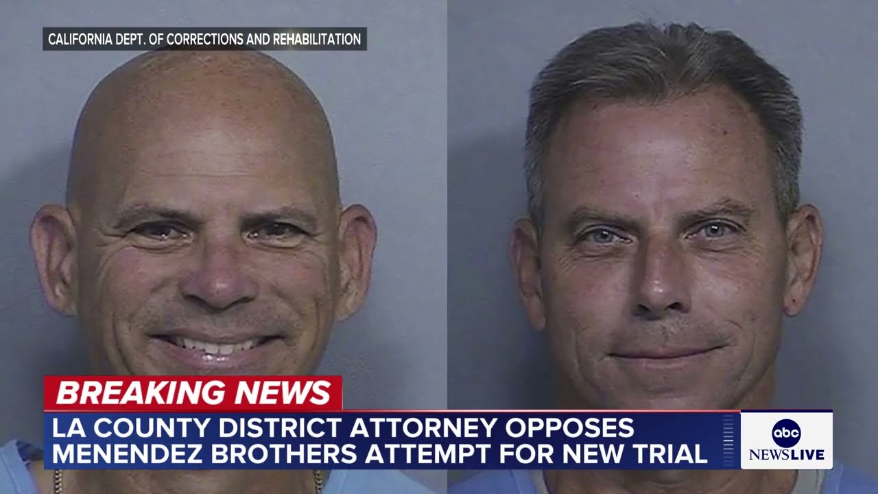 Menendez brothers case: DA asks court to deny their petition for new trial