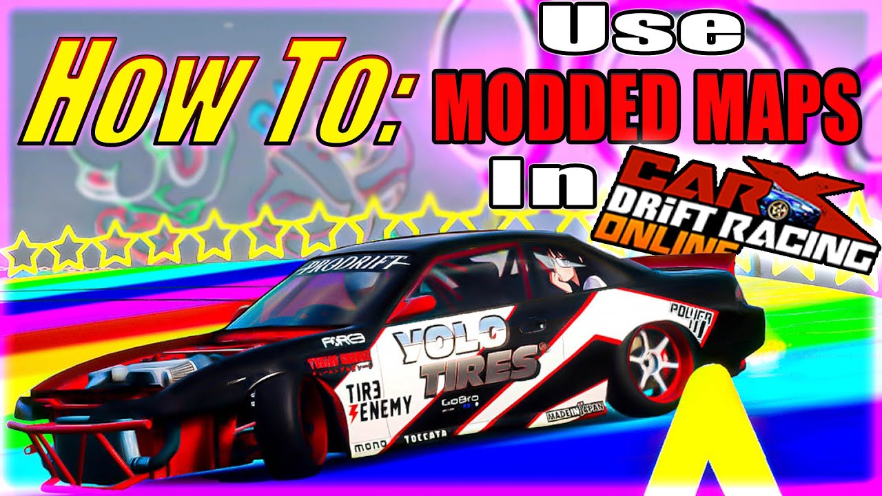 How To Use Modded Maps With KINO MOD | CarX Drift Racing Online