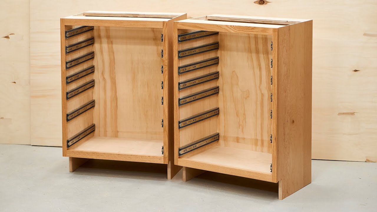 Making High Quality Cabinets - Base Cabinets - Kitchen Cabinets