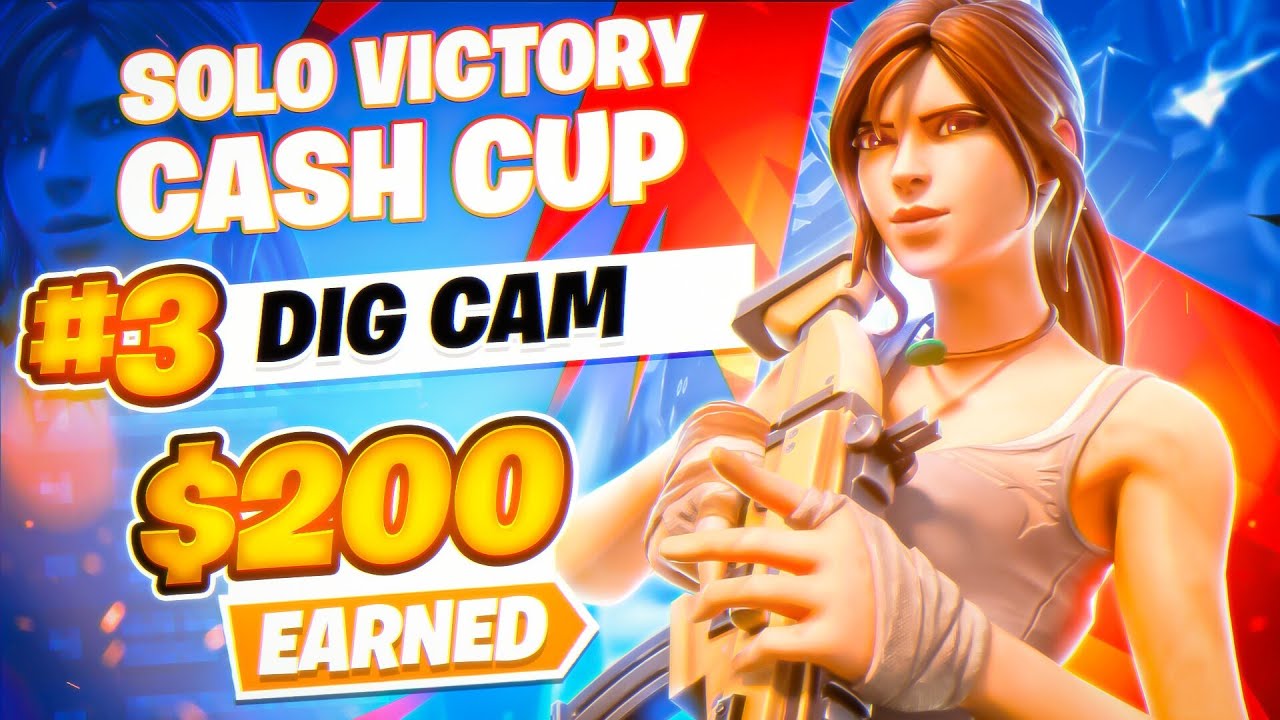 3RD PLACE SOLO VICTORY CASHCUP FINALS 🏆 | CamFN