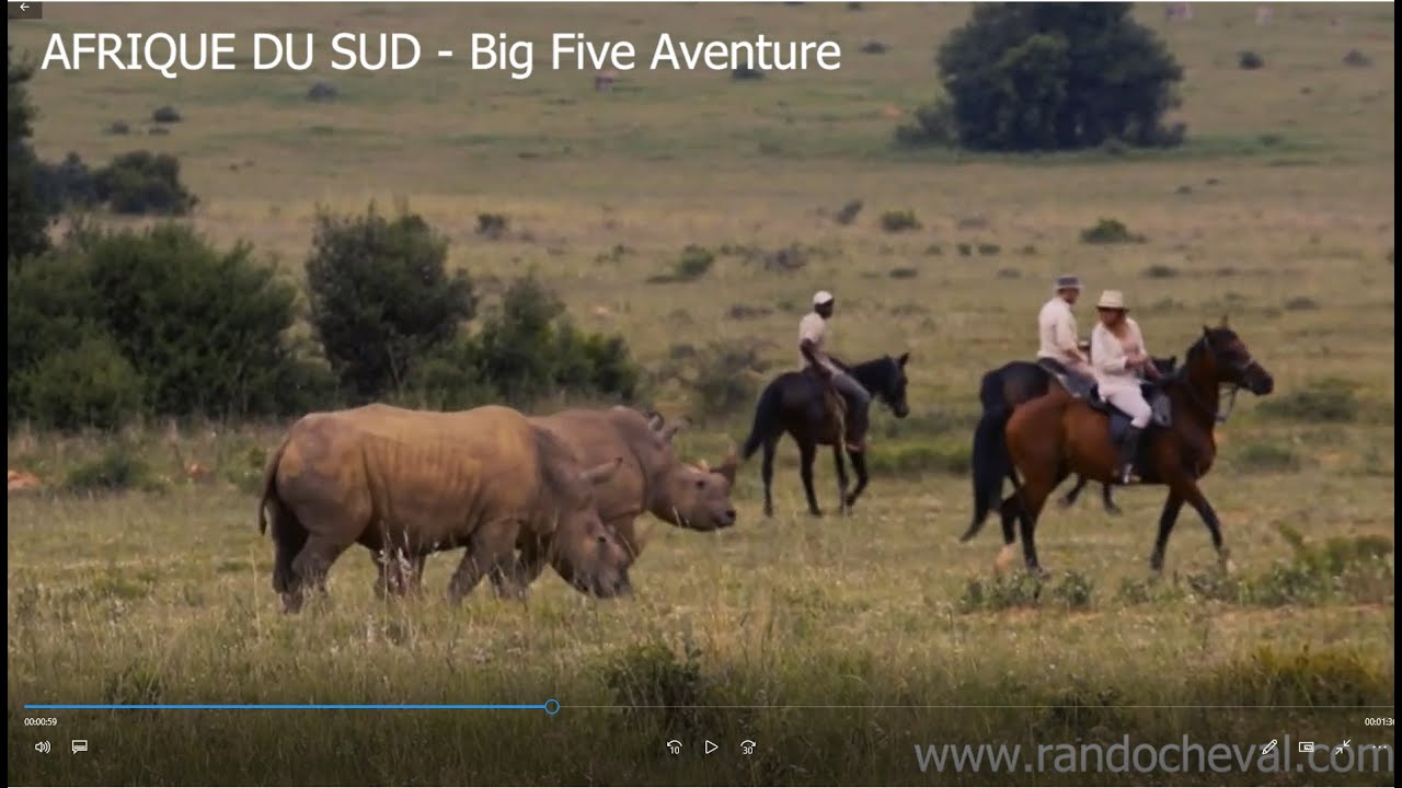Safari à cheval en Afrique du Sud - Big Five Aventure - Un voyage Randocheval