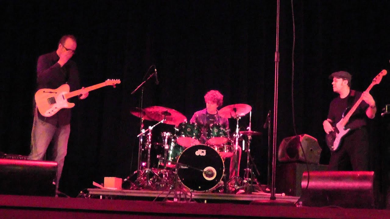 Greg Koch, Roscoe Beck and Dylan Koch 