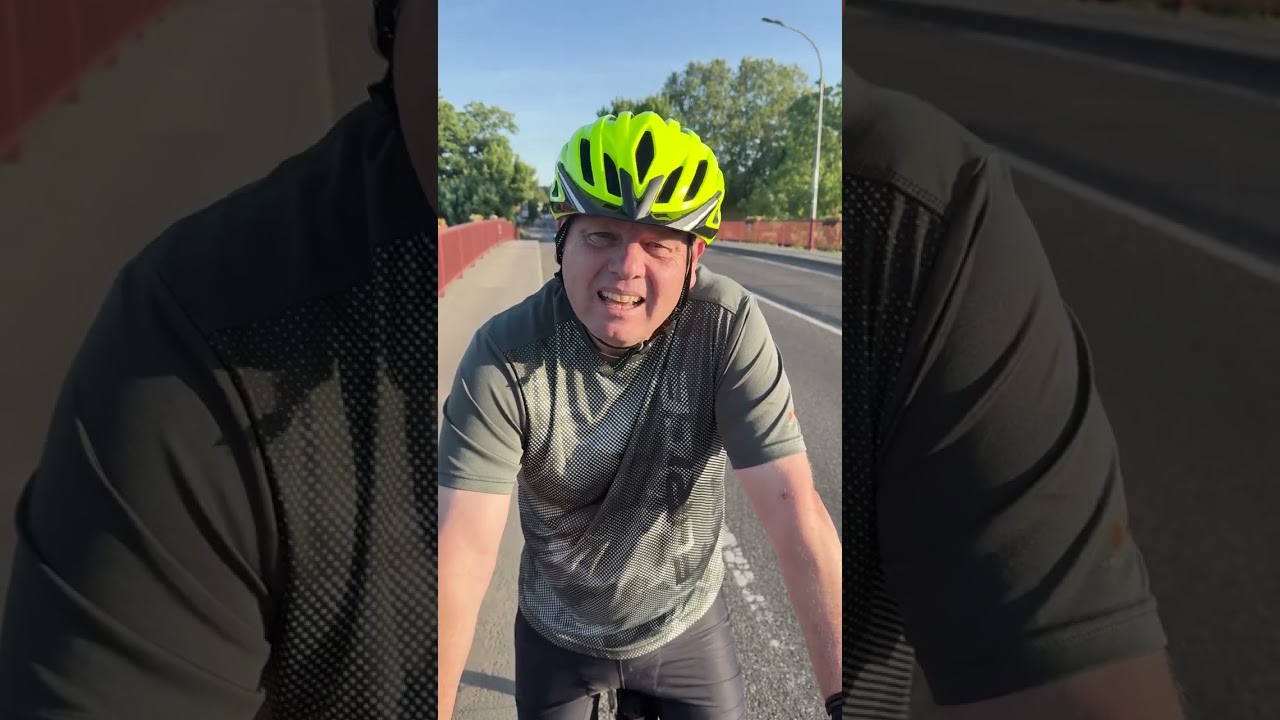 Bürgermeisterkandidat Alexander Albrecht für sichere Radwege in Sinzig