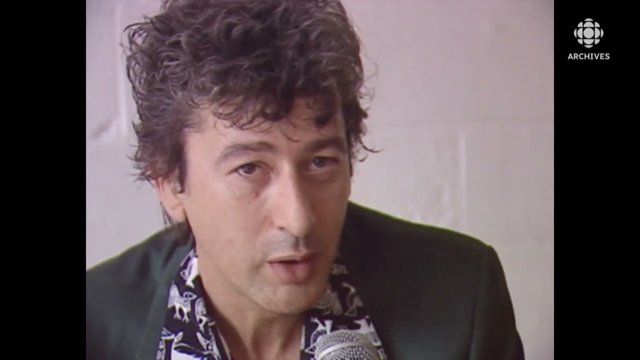 Alain Bashung s'exprime sur son passage au Qu&eacute;bec en quelques mots