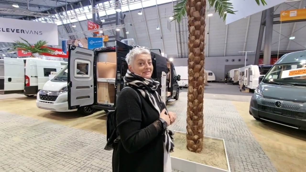 CMT Stuttgart 2025 vlog 48 Fahrzeug Vorstellung CLEVERVANS AVENTURO 600 ! und MALIBU GENIUS
