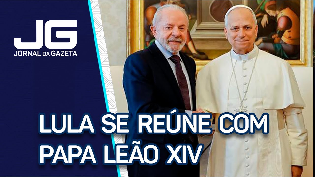 Lula se re&uacute;ne com papa Le&atilde;o XIV