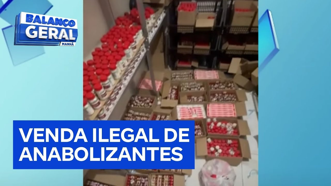 Polícia Civil prende suspeitos por venda ilegal de anabolizantes