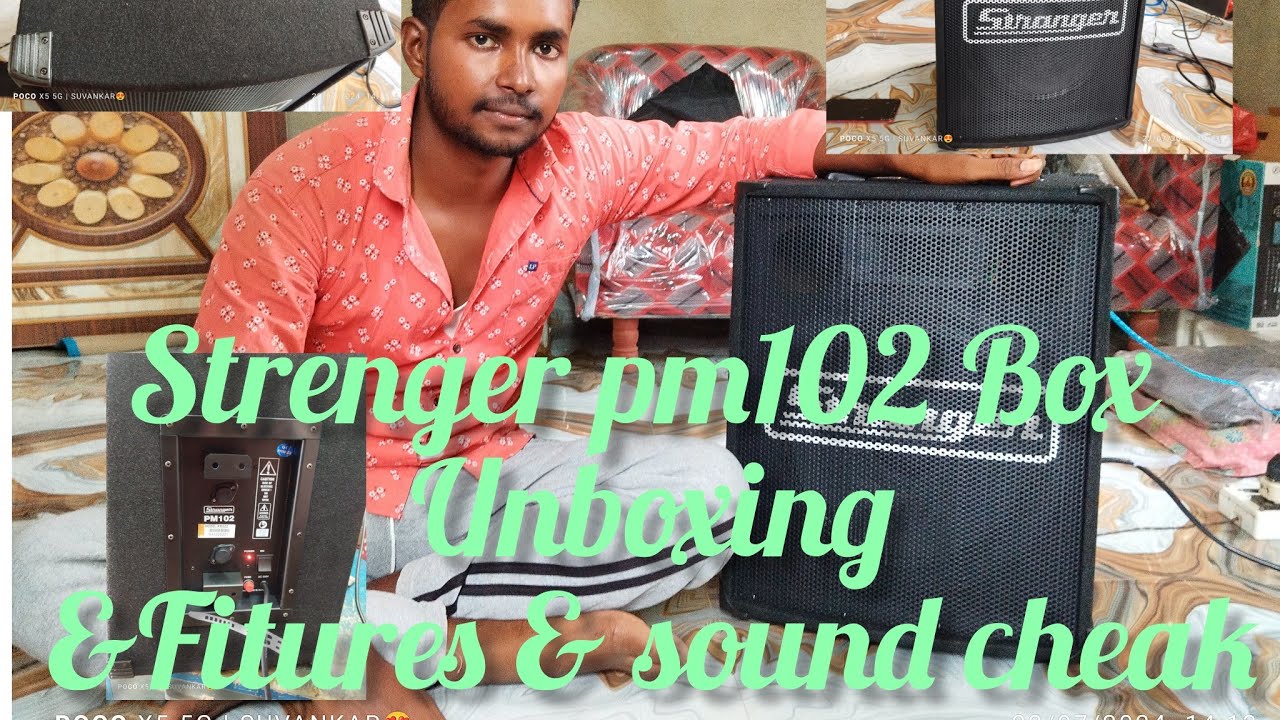 STRENGER PM 102 OCTAPAD PRACTICE BOX UNBOXING, FITURES AND SOUND CHEAK. PLZ SUBSCRIBE MY CHANNEL 👍👍