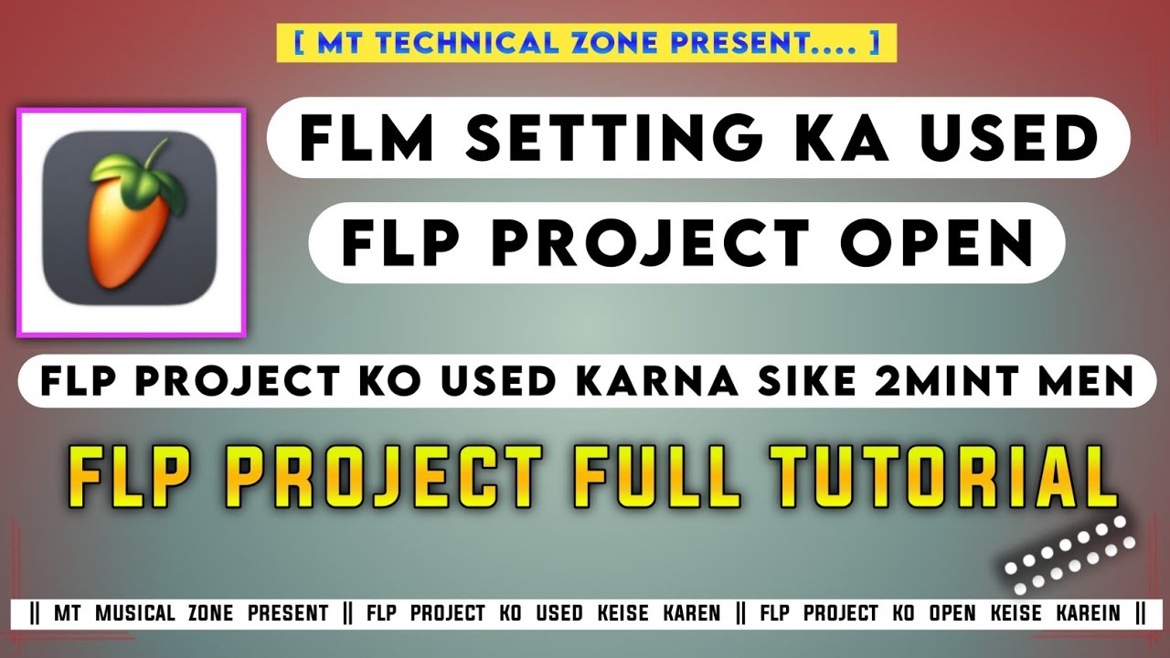 Flp Project ko open keise karen || How to open flp project files on mobile || fl studio mobile ||