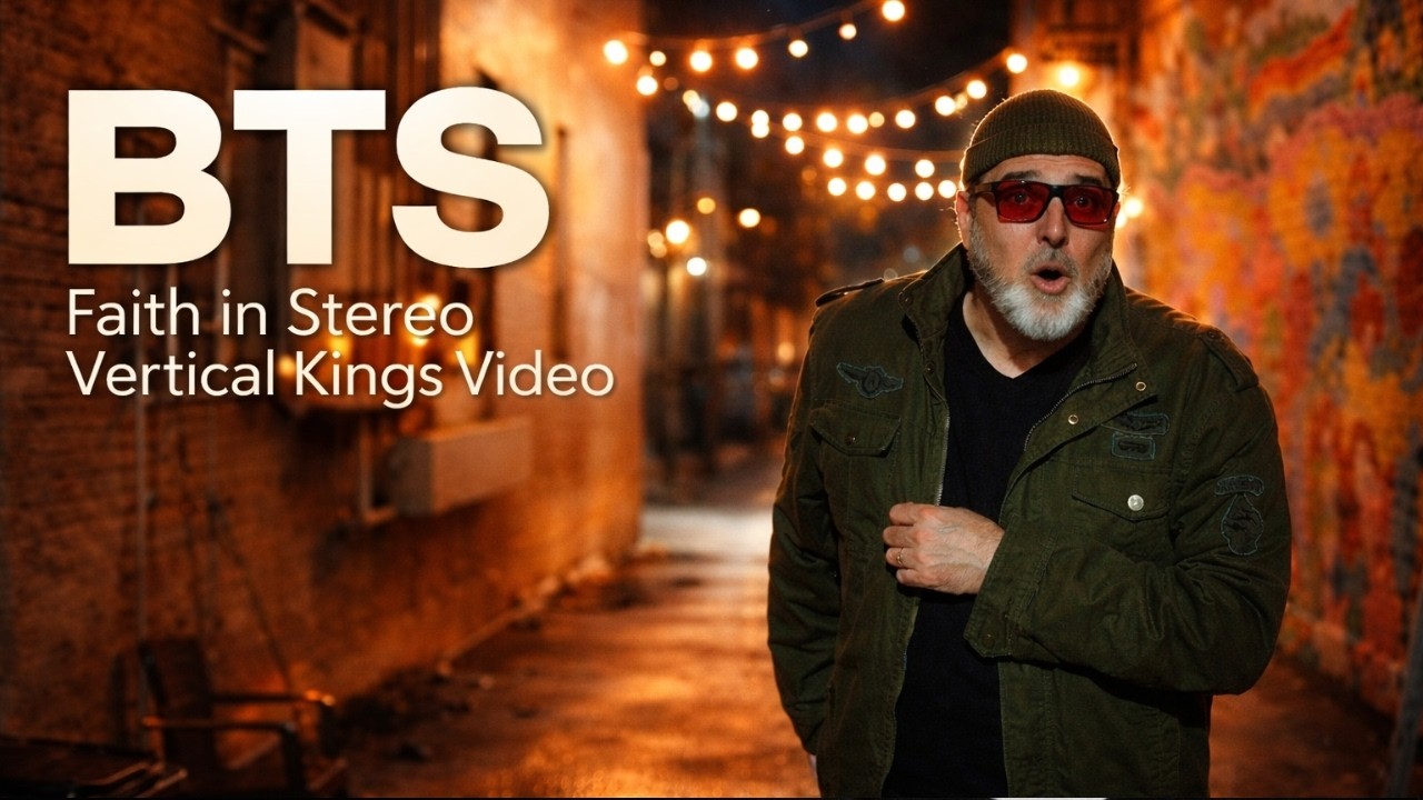 Shooting a Music Video in Downtown Sanford Faith in Stereo Vertical Kings BTS