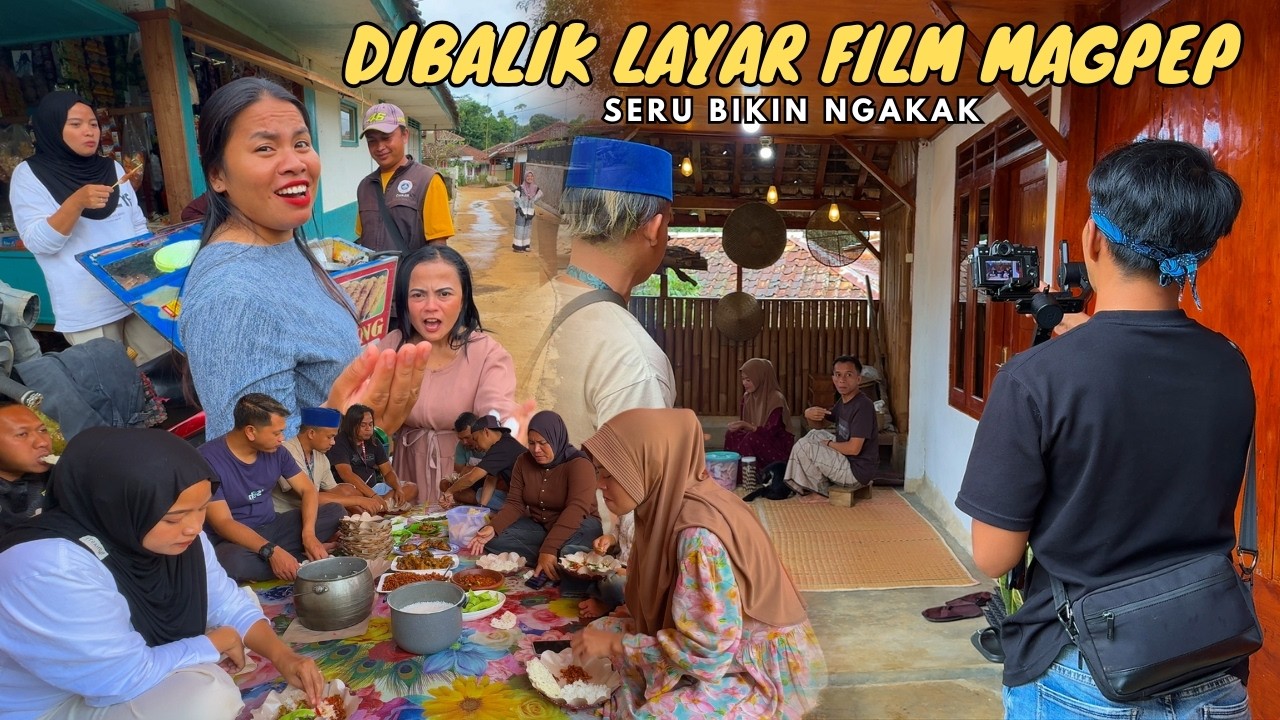 SERU SEKALI!! DIBALIK LAYAR SUTING VIDEO KLIF LAGU PERJALAN HIDUP MANGPEP VLOG